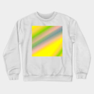 YELLOW PINK BLUE GREEN ABSTRACT TEXTURE Crewneck Sweatshirt